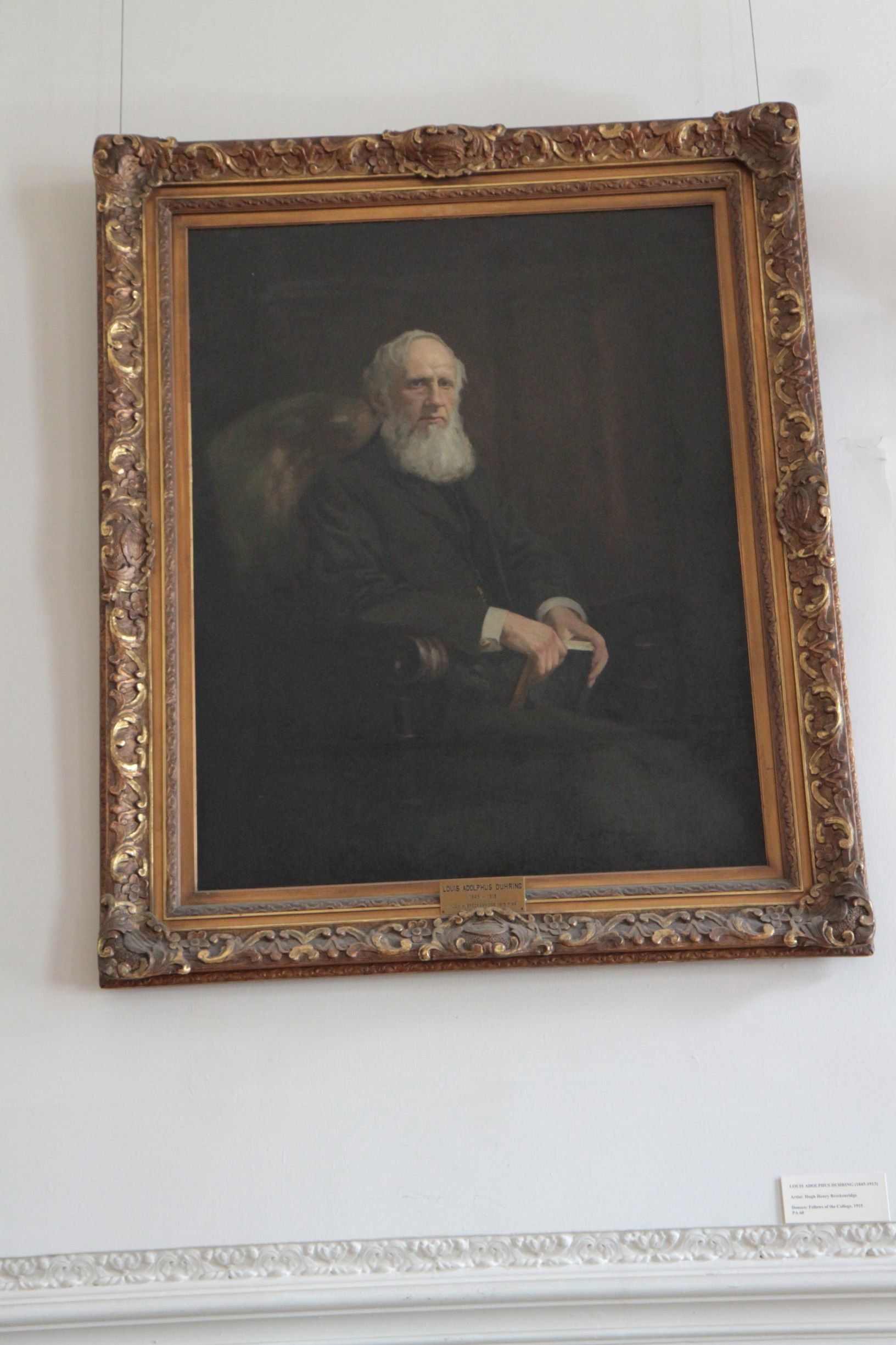 Louis Adolphus Duhring's portrait, College of Physicians of Philadelphia (1).JPG
